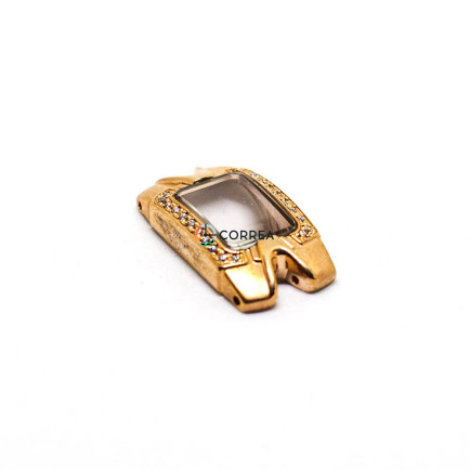 Корпус для годинника Romanson RM 0135 червоне золото з каменями KR-033 - 9